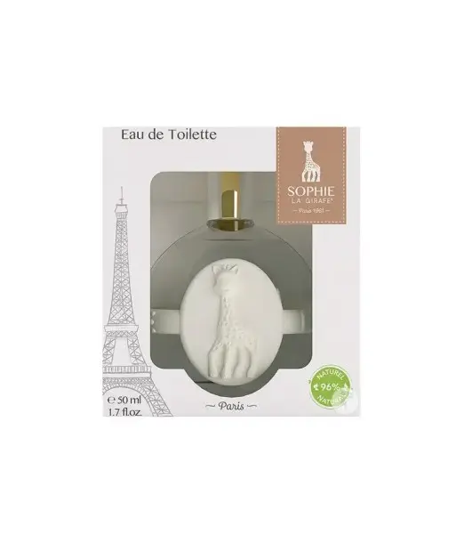 Sophie la Girafe Eau de Toilette pour bébé 50ml + Anneau de 2