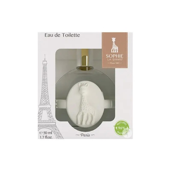 Sophie la Girafe Eau de Toilette pour bébé 50ml + Anneau de