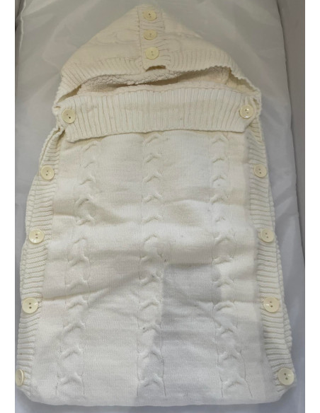 Nid d'ange en Laine 100% naturel - Blanc Nid d'ange - Maroc