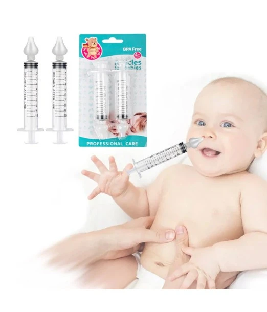 Nasal wash syringe pack of 2 - easy and effective nasal hygiene 2