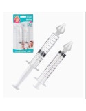 Seringue de Lavage Nasal Lot de 2 - Hygiène Nasale Facile et Efficace
