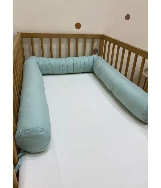 Minitribe Traversin pour bébé Vert Pastel Univers Bébé - 2