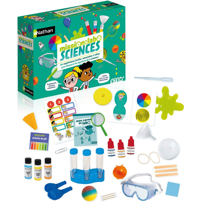Nathan Mission Labo Sciences 8ans+ dans Jeux éducatifs chez Baby And Mom Maroc