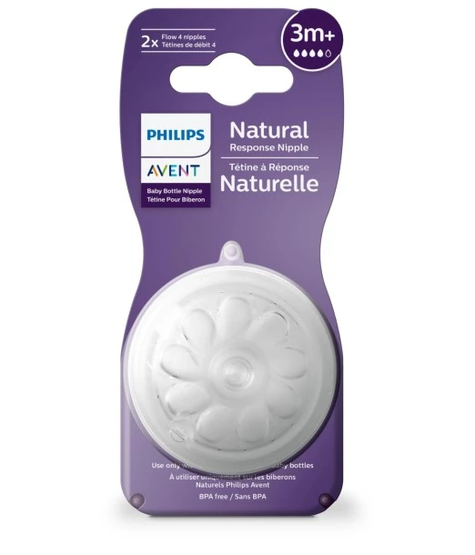 Avent Natural Response nipple 3 months+ 2