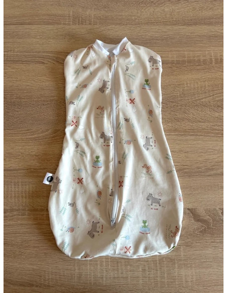 Mini Babounj Emmaillotage 100% Coton Oeko-tex - Ferme