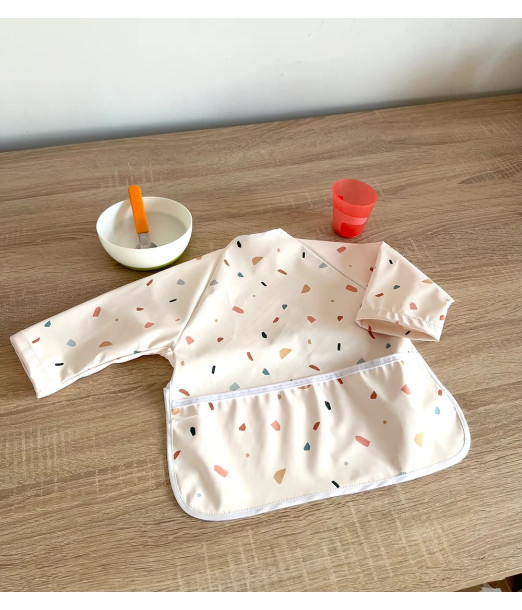 Mini Babounj Bavoir Tablier Imperméable 12-18 mois Bavoir -