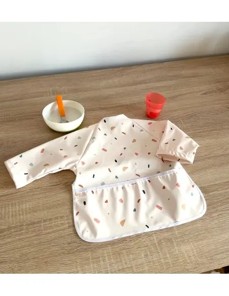 Mini Babounj Bavoir Tablier Imperméable 12-18 mois Bavoir -