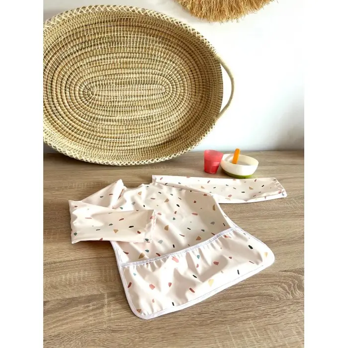 Mini Babounj Bavoir Tablier Imperméable 12-18 mois Bavoir -
