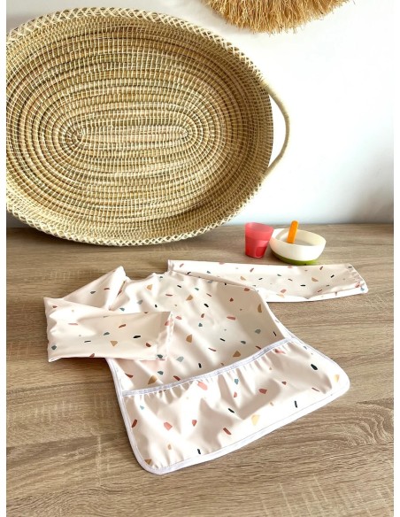 Mini Babounj Bavoir Tablier Imperméable 12-18 mois Bavoir -