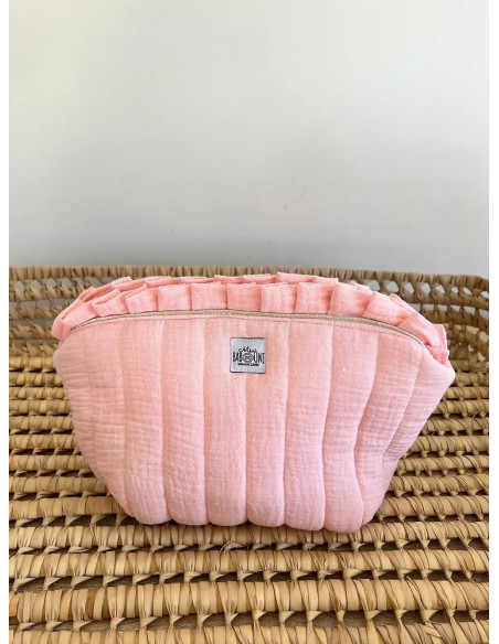 Mini Babounj Trousse de toilette "Double Gaze" 100% Coton -