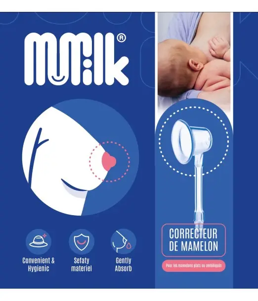 Niplette Correcteur de mamelons plat et ombiliqués 2 pièces 2