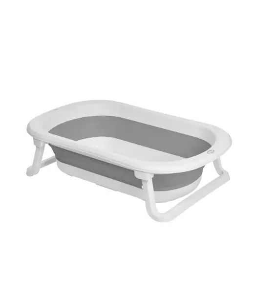 Ms Innovaciones Baignoire pour bébé Pliable - Gris Baignoire -