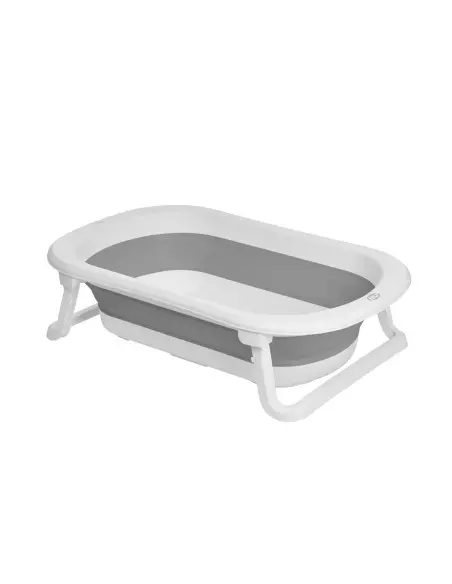 Ms Innovaciones Baignoire pour bébé Pliable - Gris Baignoire -