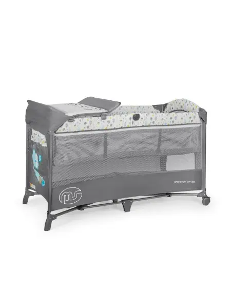 MS Innovaciones Lit parapluie Cododo Oxford - Gris/Bleu Lit