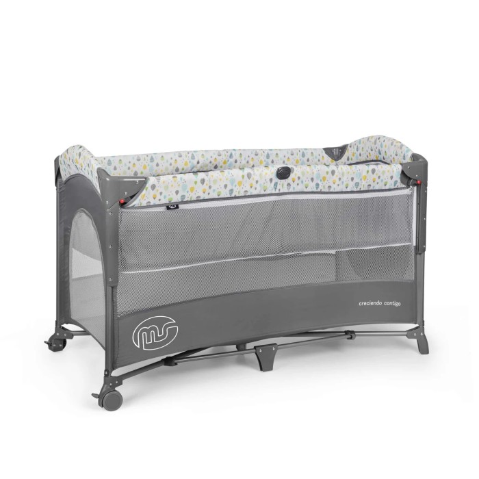 MS Innovaciones Lit parapluie Cododo Oxford - Gris/Bleu Lit