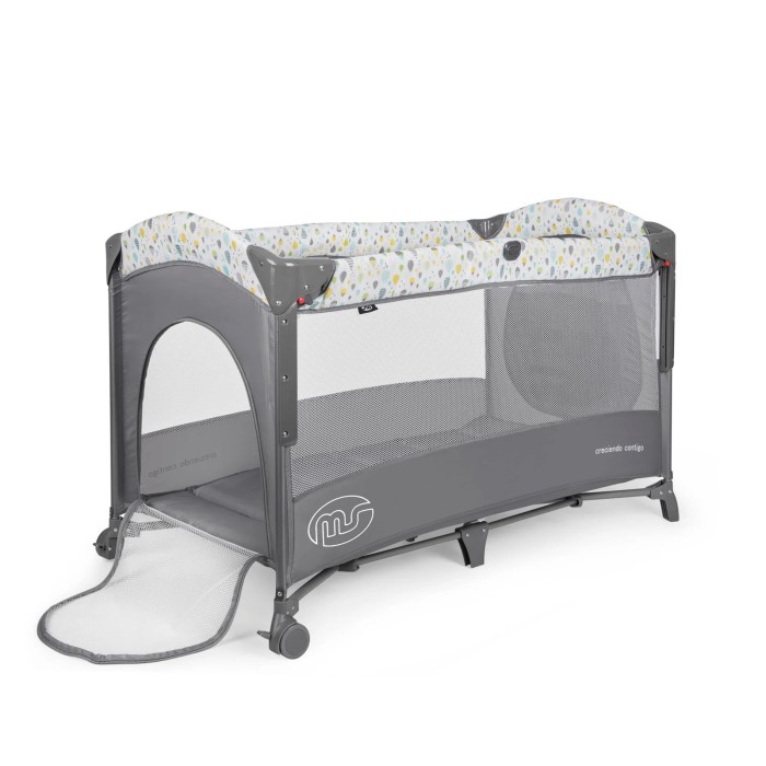 MS Innovaciones Lit parapluie Cododo Oxford - Gris/Bleu Lit