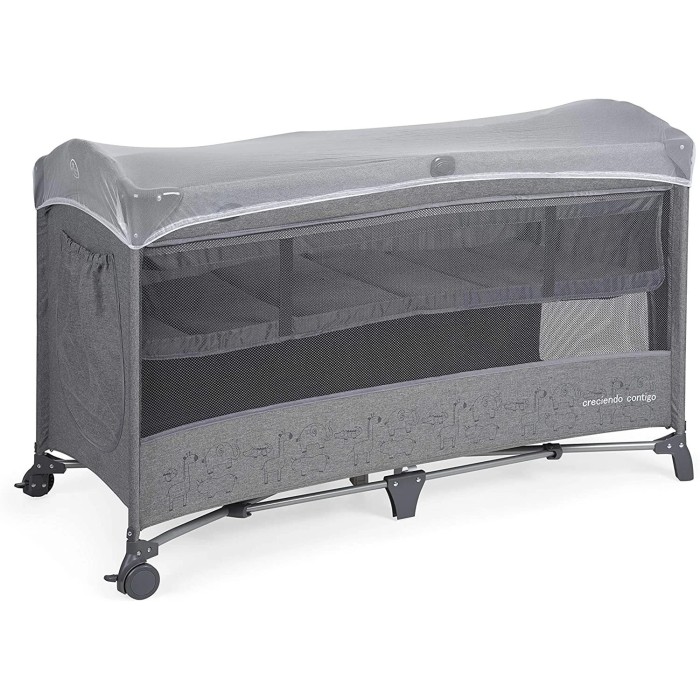 MS Innovaciones Lit parapluie Cododo Oxford - Gris Lit