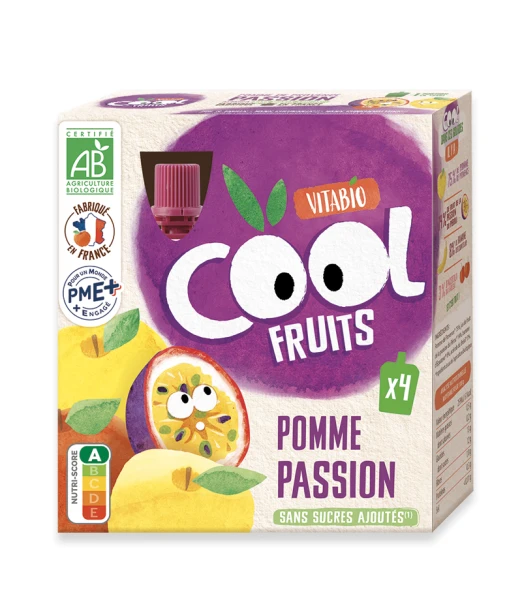 Vitabio Apple Passion pouches Cool Fruits