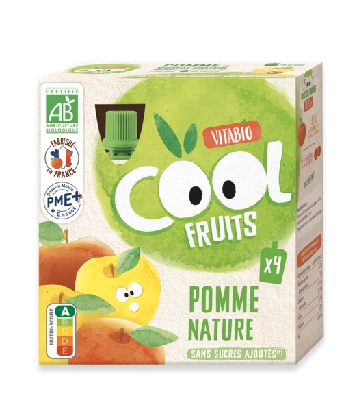 Vitabio Natural Apple pouches Cool Fruits