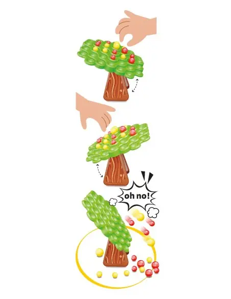 Quercetti Stay Apple! Tree balance game, balancing apple tree, 5 years+ — photo 3
