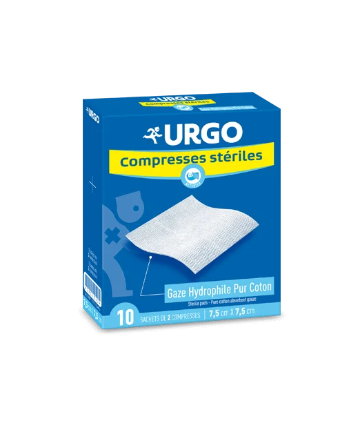 10 Compresses Stériles Urgo 30x30cm