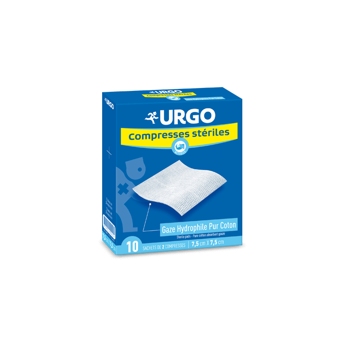 10 Compresses Stériles Urgo 30x30cm