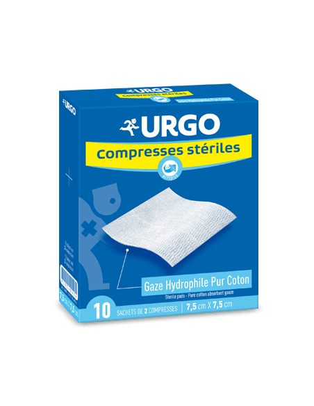 10 Compresses Stériles Urgo 30x30cm