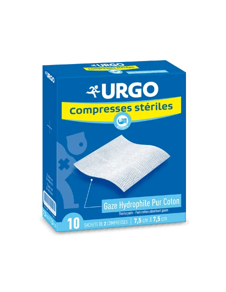 10 Compresses Stériles Urgo 30x30cm