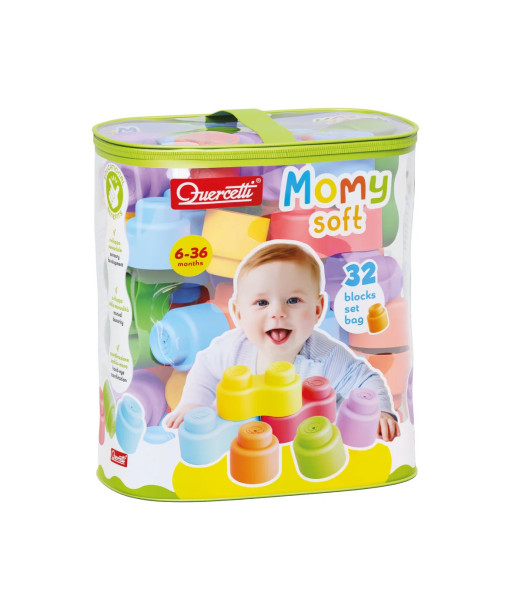 Quercetti Sac Leggo Soft 32 pièces 6-36 mois Jouet - Quercetti