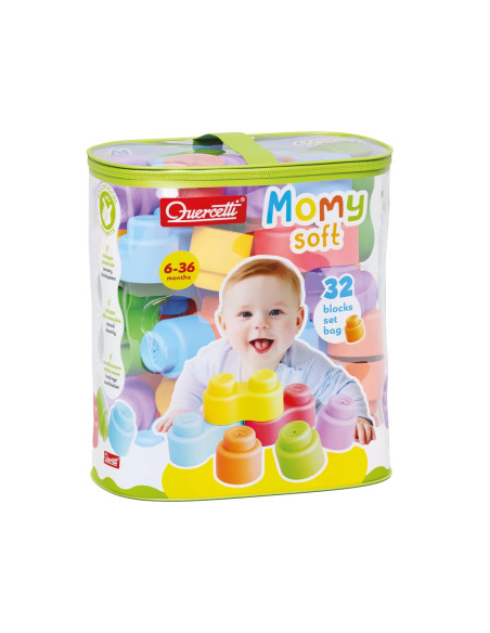 Quercetti Sac Leggo Soft 32 pièces 6-36 mois Jouet - Quercetti