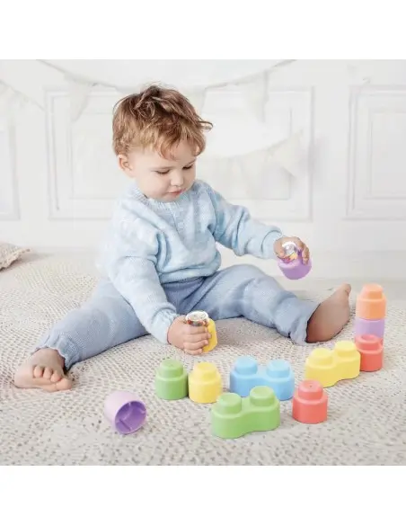 Quercetti Leggo Soft Blocks in soft silicone, 18 musical pieces, from 6 to 36 months — photo 4