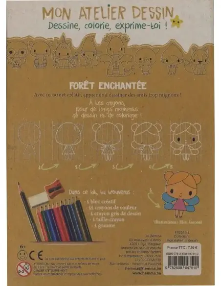My drawing and colouring workshop: Enchanted Forest from 3 years — photo 2