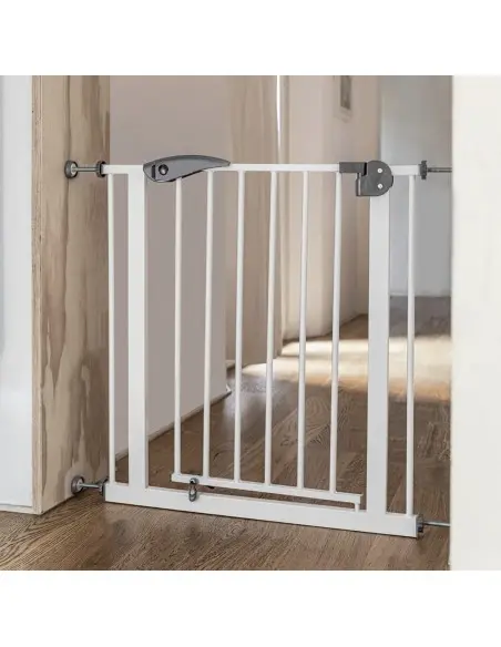 Bébé Safe Barrière de Sécurité Blanc 75 à 85cm Barrière de