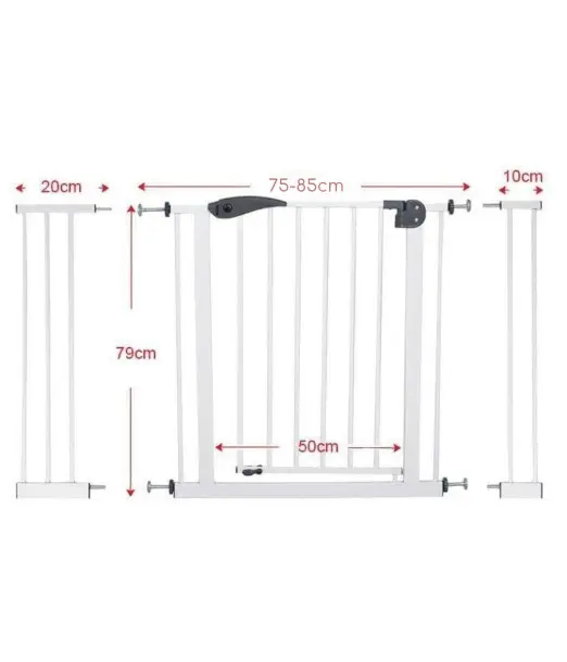 Extension 10cm pour Barrière de Sécurité Bébé Safe 2