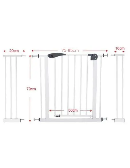 Extension 10cm pour Barrière de Sécurité Bébé Safe