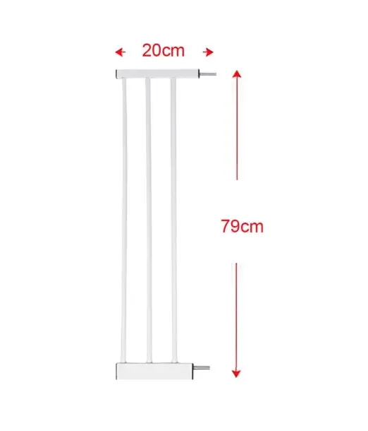 Extension 20cm pour Barrière de Sécurité Bébé Safe