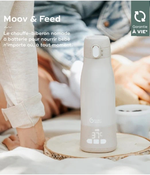 Babymoov portable rechargeable bottle warmer Moov & Feed 2