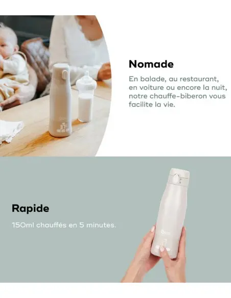 Babymoov portable rechargeable bottle warmer Moov & Feed — photo 4