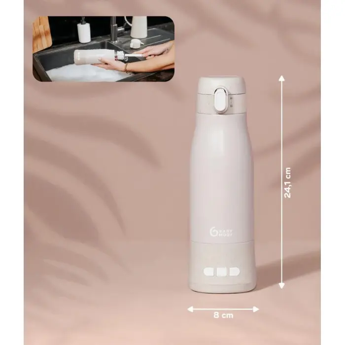 Babymoov Chauffe-biberon nomade rechargeable Moov & Feed