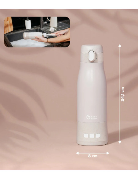 Babymoov Chauffe-biberon nomade rechargeable Moov & Feed