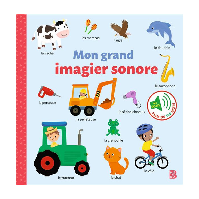 Mon grand imagier sonore, Livre sonore 1an+ dans 0 - 3 ans chez Baby And Mom Maroc