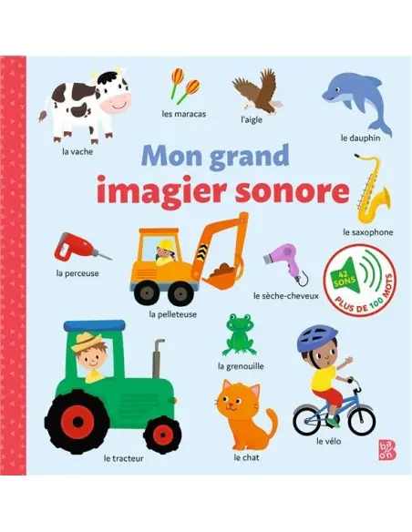 Mon grand imagier sonore, Livre sonore 1an+ 0 - 3 ans - Maroc
