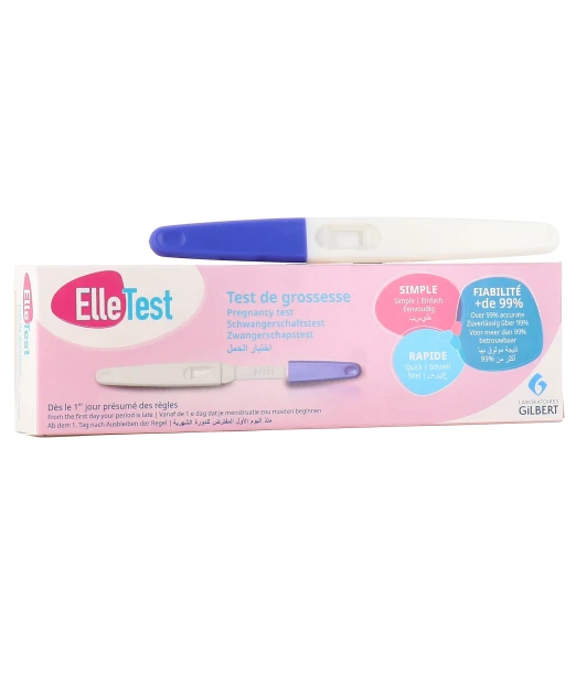 ElleTest 1-piece pregnancy test