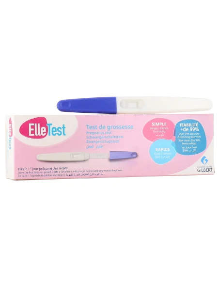 ElleTest Test de grossesse 1 pièce Hygiène Intime - Maroc