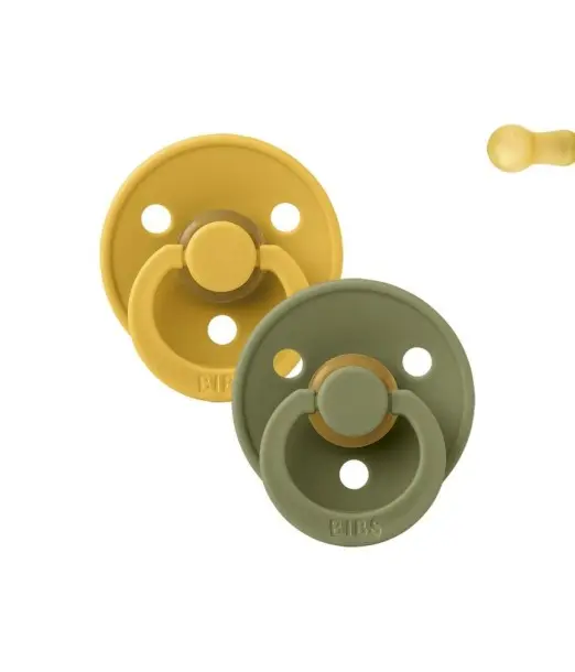 Sucette BIBS Pack De 2 Honey Bee / Olive Sucettes - BIBS Maroc