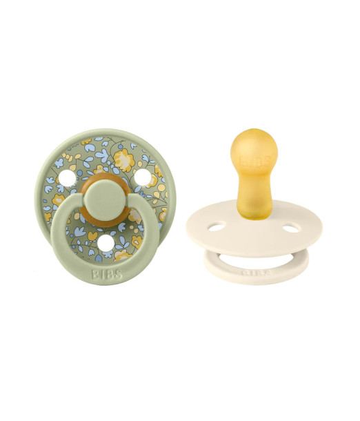 Sucette BIBS x LIBERTY Pack De 2 Eloise Sage Mix Sucettes - 2