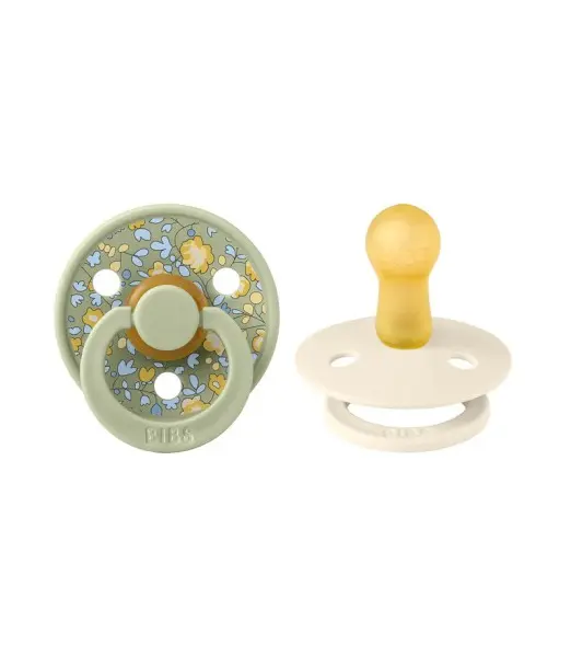 Sucette BIBS x LIBERTY Pack De 2 Eloise Sage Mix Sucettes - 2