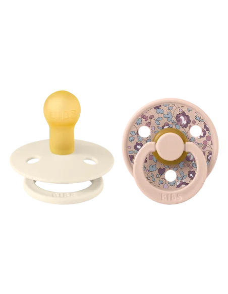 Sucette BIBS x LIBERTY Pack De 2 Eloise Blush Mix Sucettes -