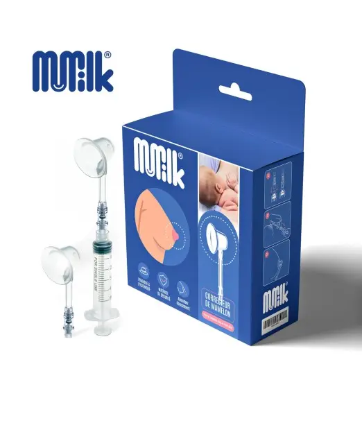Niplette Correcteur de mamelons plat et ombiliqués 2 pièces
