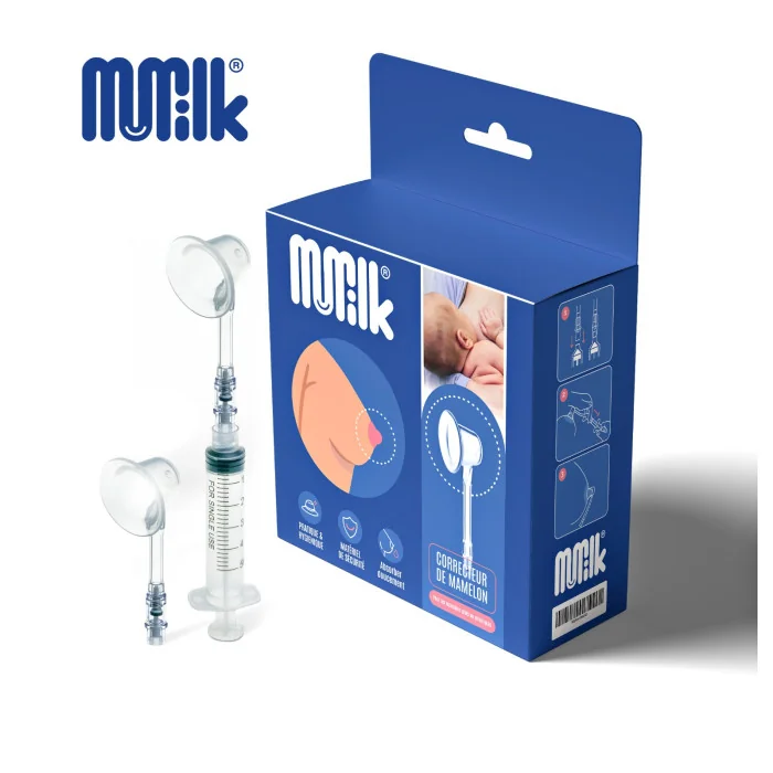 Niplette Correcteur de mamelons plat et ombiliqués 2 pièces dans Accessoires d'allaitement chez Baby And Mom Maroc